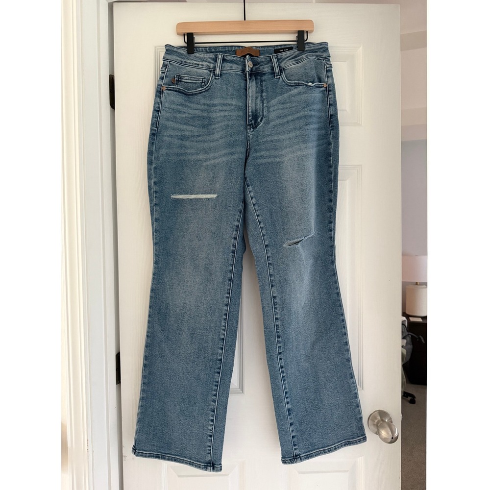 Judy Blue Brett Dad Jean Light Distress